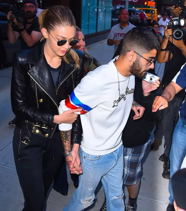 Foto Mesra Zayn Malik - Gigi Hadid