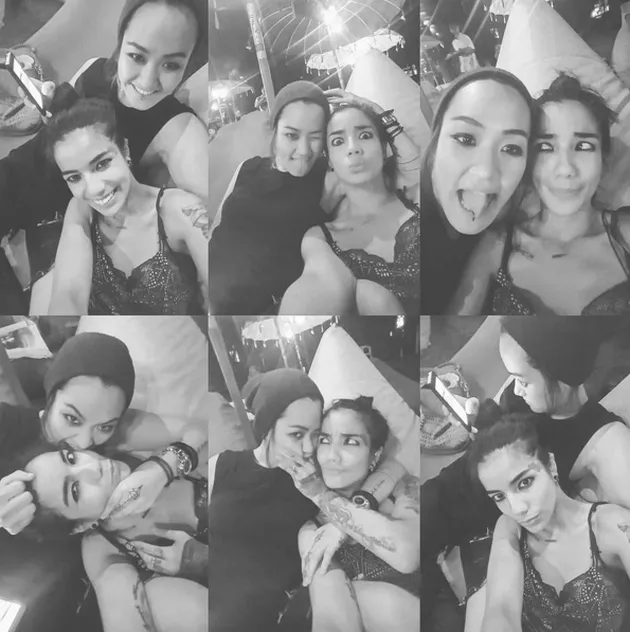 Sheila Marcia dan sahabat