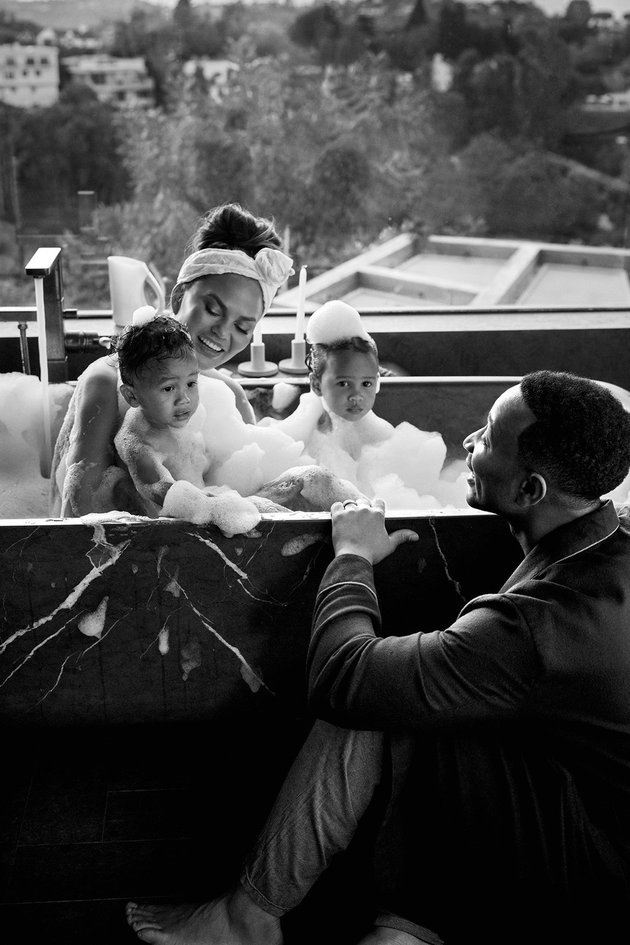PHOTO: John Legend & Chrissy Teigen's Sweet Photoshoot with Their Child