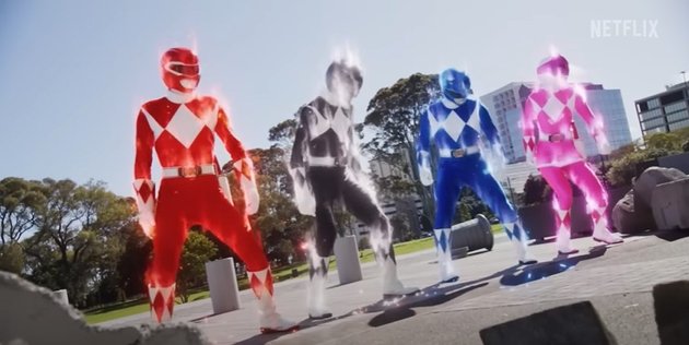 Photo 'MIGHTY MORPHIN POWER RANGERS: ONCE & ALWAYS', Original Rangers Reunite After 30 Years to Fight Rita Repulsa