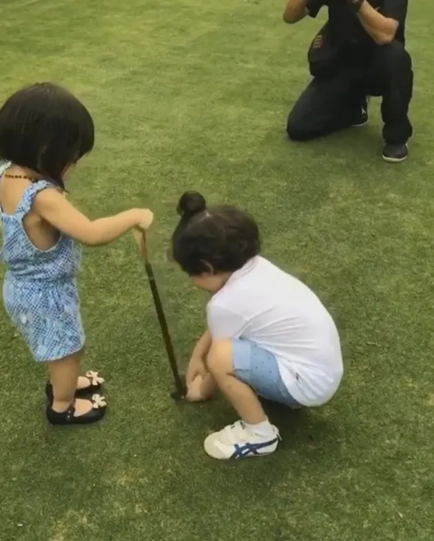 Baby Gempi &amp; Quenzino Main Bareng