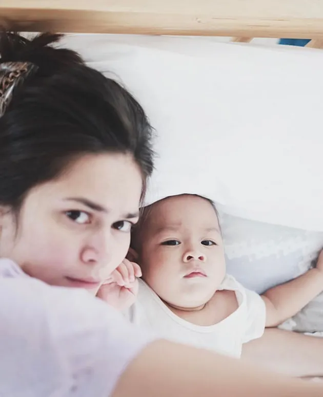 FOTO: Momen Lovely Sabai Morscheck dan Baby Bjorka