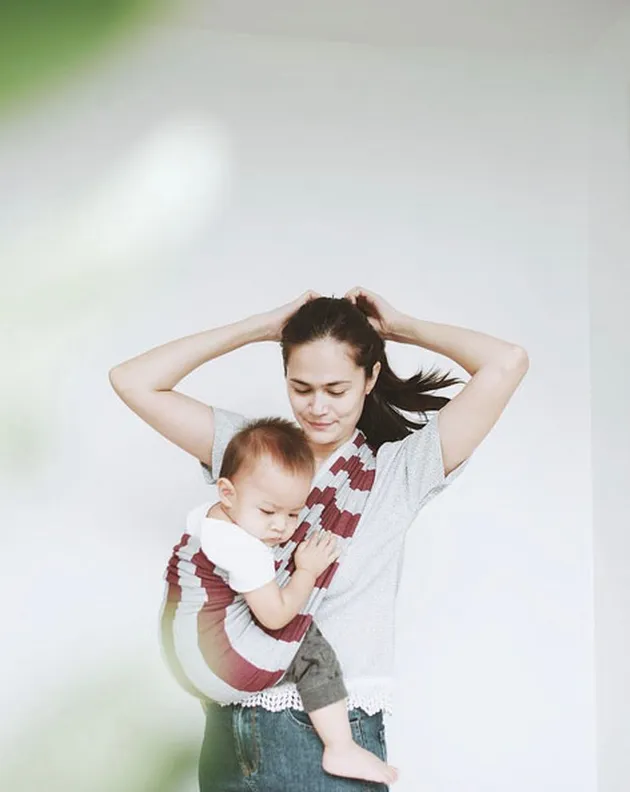 FOTO: Momen Lovely Sabai Morscheck dan Baby Bjorka