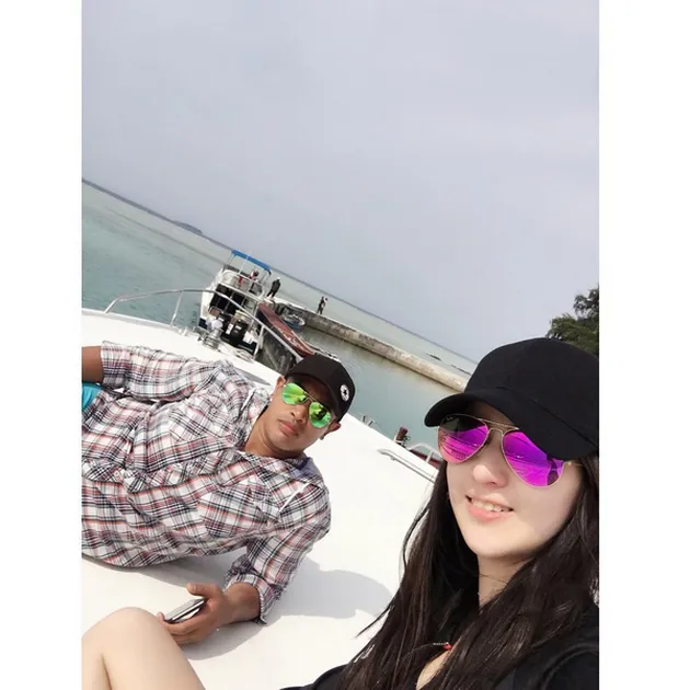 Liburan mewah Nia Ramadhani