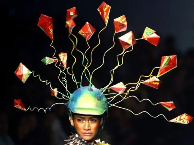 fashion unik, fashion aneh, fashion absurd, baju aneh