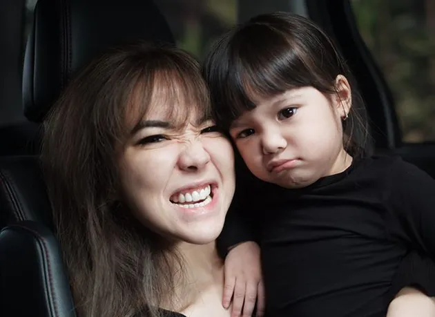 Ekspresi Lucu Gisel &amp; Gempi
