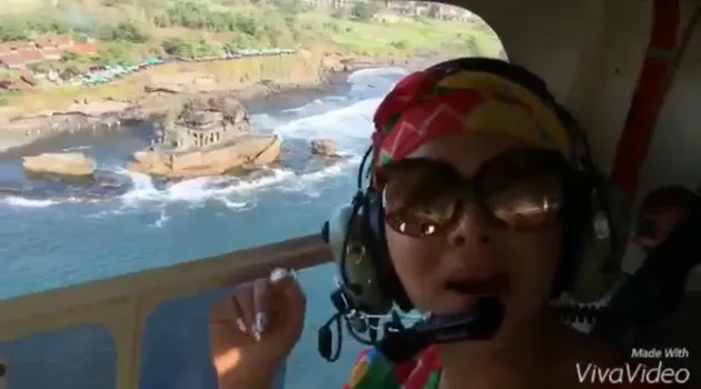 Harga sewa helikopter Syahrini