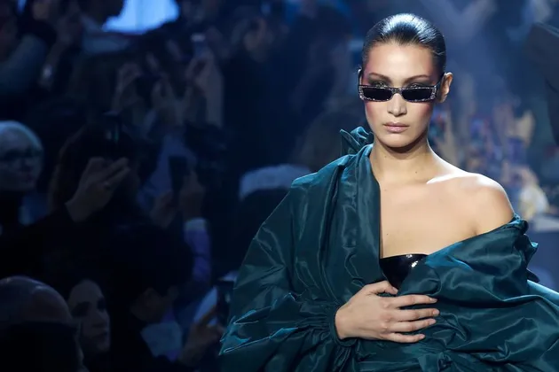 Bella Hadid Nip Slip