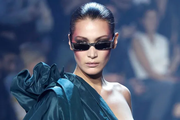 Bella Hadid Nip Slip