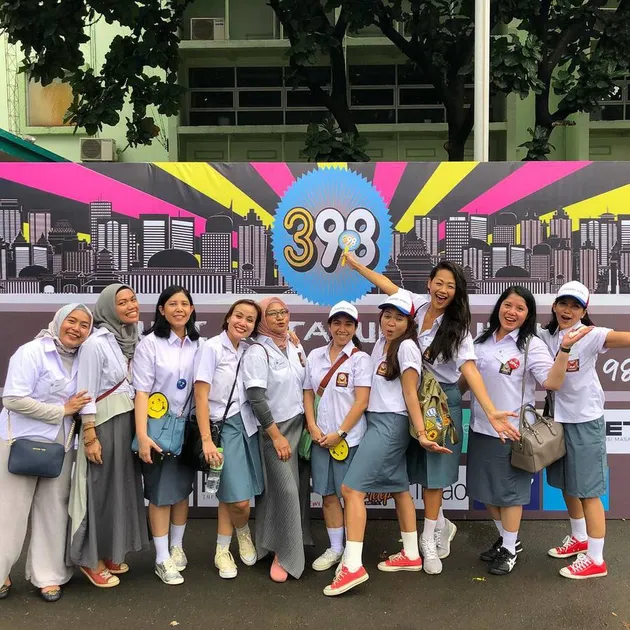 Indah Kalalo Reunian SMA