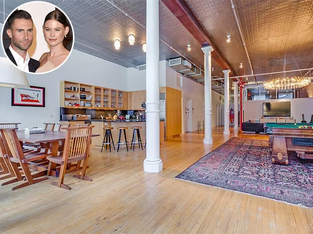Rumah Adam Levine - Behati