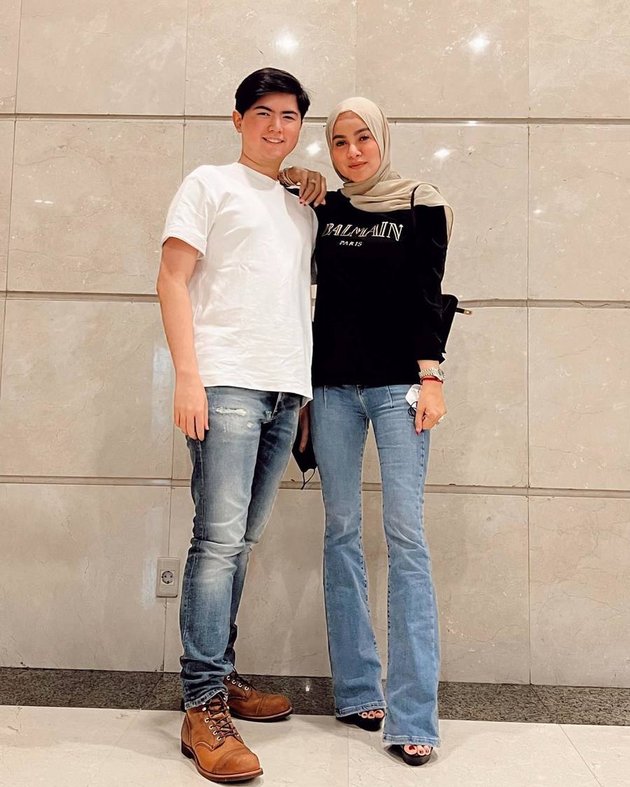 Foto Olla Ramlan and Sean Mikael, the First Son, Said Netizens Want to Become In-Laws with Nikita Mirzani