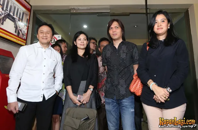 FOTO: Once Mekel Kunjungi Mabes Polri Bersama BEKRAF