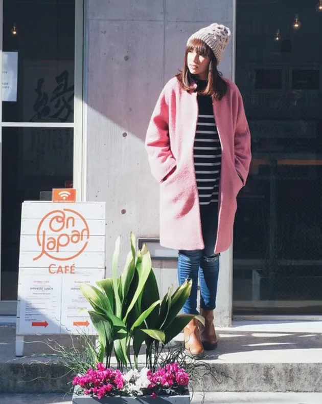 OOTD Cantik Pamela Bowie di Jepang