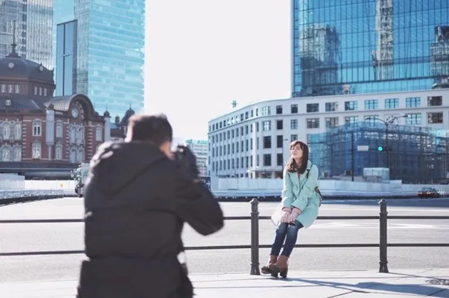 OOTD Cantik Pamela Bowie di Jepang