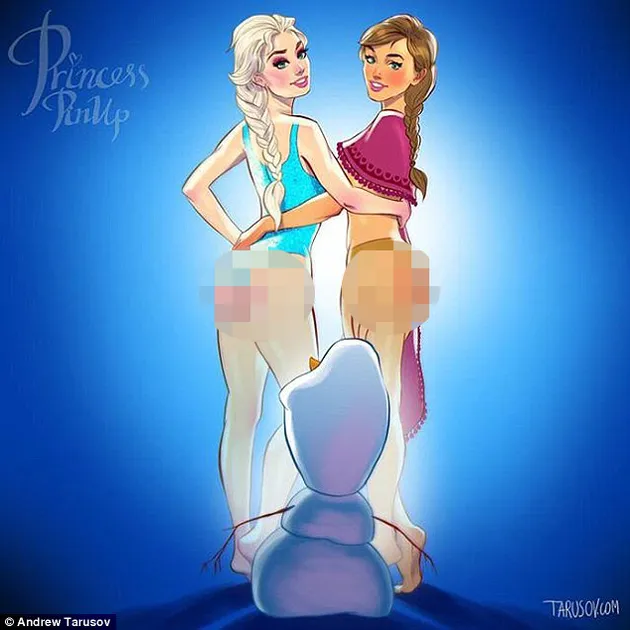 Pose \'Panas\' Princess Disney