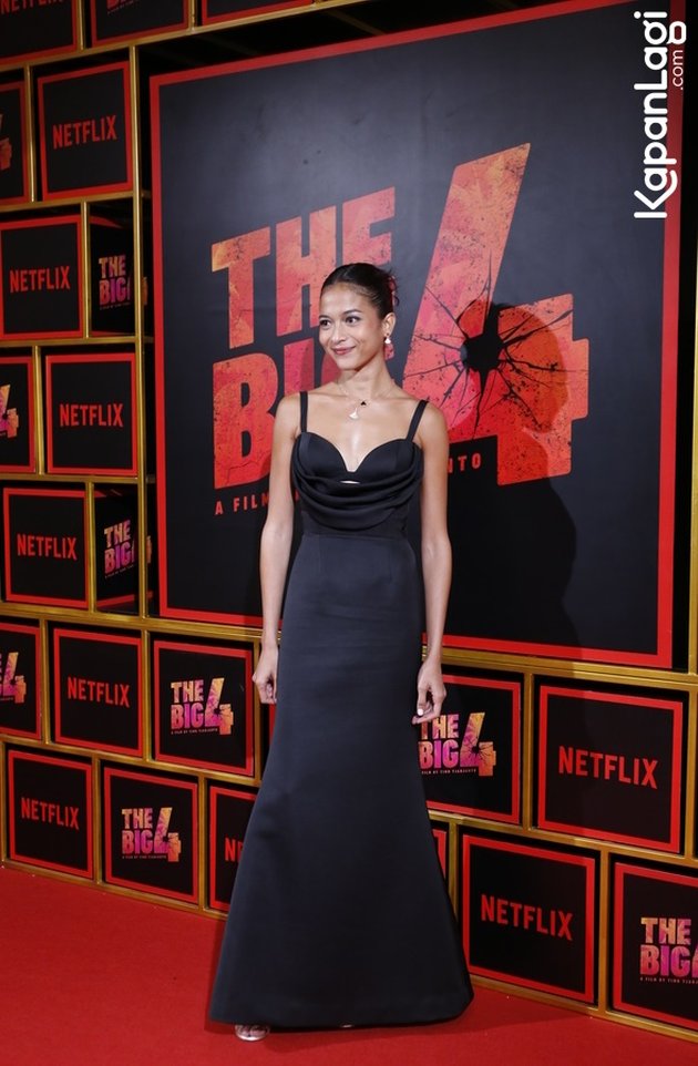 Photos of Indonesian Celebrities on the Red Carpet Premiere of the Film 'THE BIG 4', Abimana with Wife and Lutesha's Cool Appearance Makes People Fall in Love