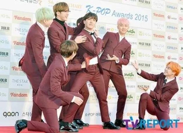 Carpet Merah 5th Gaon Chart K-Pop Awards