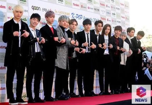 Carpet Merah 5th Gaon Chart K-Pop Awards