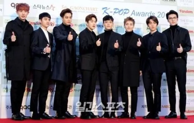 Carpet Merah 5th Gaon Chart K-Pop Awards