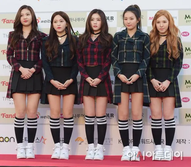 Carpet Merah 5th Gaon Chart K-Pop Awards