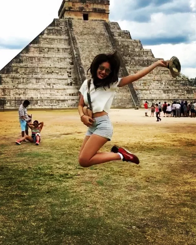 Pevita Pearce ke Yucatan