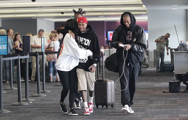 Kylie Jenner Tyga ciuman