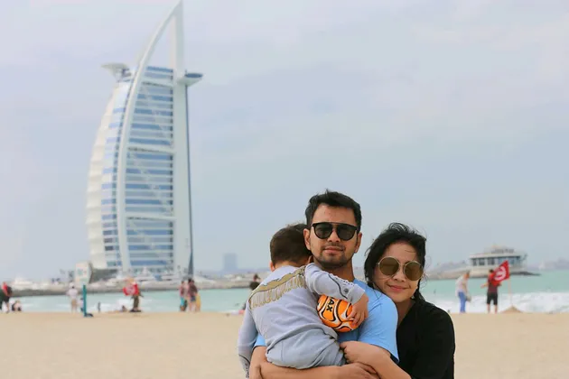 Raffi Ahmad &amp; Nagita Slavina ke Dubai