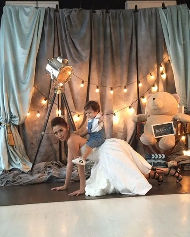 Pemotretan Baby El dan Jedar