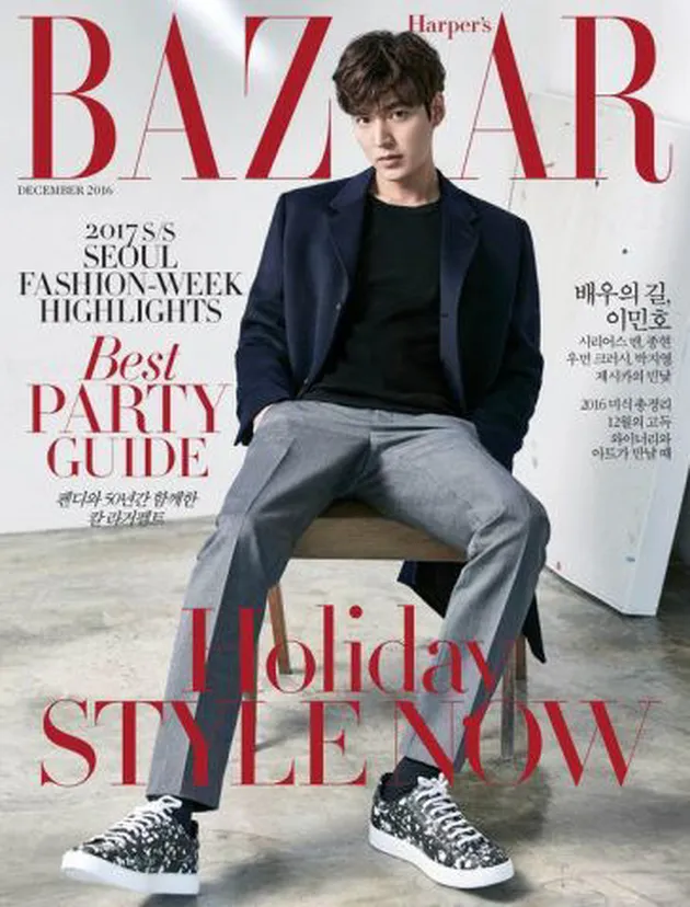FOTO: Penampilan Ganteng Lee Min Ho Dalam Harper's Bazaar ...