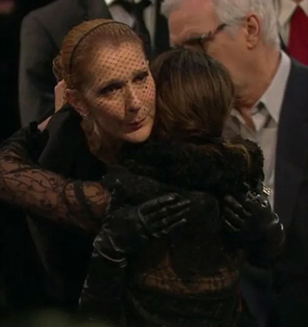 Celine Dion Menangis di Pemakaman Suami