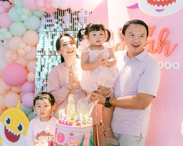Photo of Sarah Eliana's 2nd Birthday Celebration, Ahok and Puput Nastiti Devi's Daughter, Beautiful and Adorable, Captivating Attention