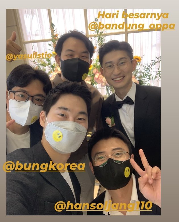 Wedding Photos of Han Jongdae Alias Bandung Oppa, Now Officially a Husband