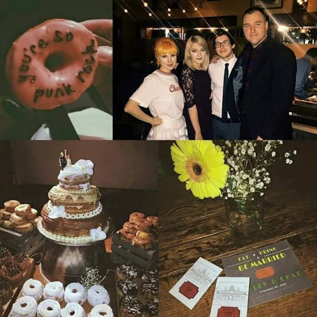 Foto Pernikahan Hayley Williams & Chad Gilbert