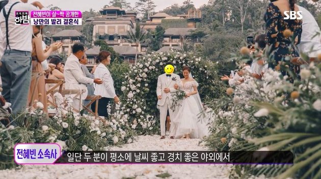 PHOTO: Jeon Hye Bin's Wedding in Bali, Beautiful and Simple with a Garden Party