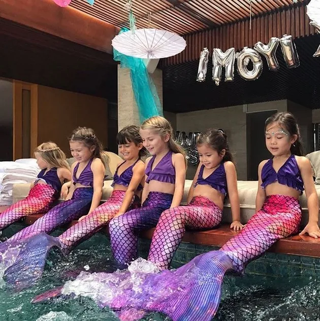 Pesta Ulang Tahun Anak Jennifer Bachdim