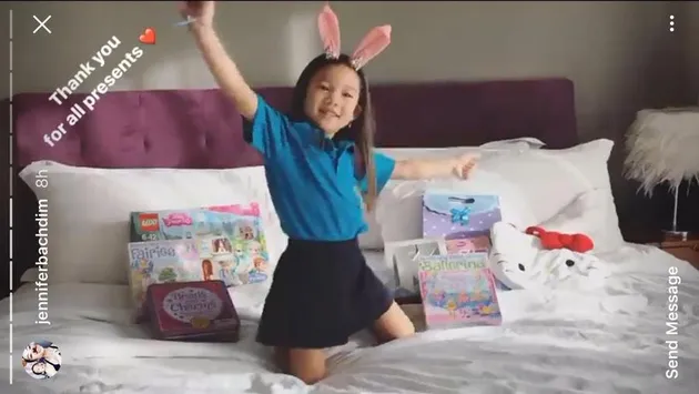 Pesta Ulang Tahun Anak Jennifer Bachdim