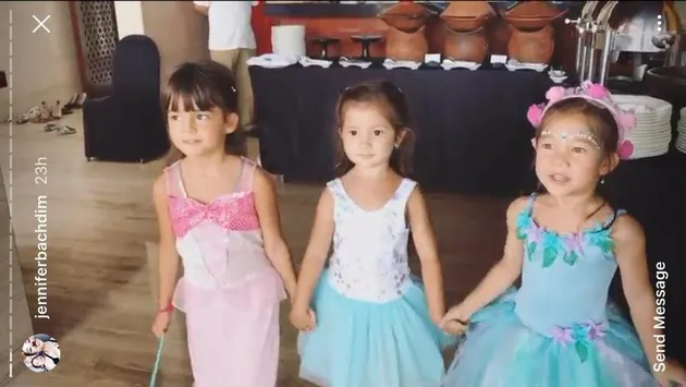 Pesta Ulang Tahun Anak Jennifer Bachdim