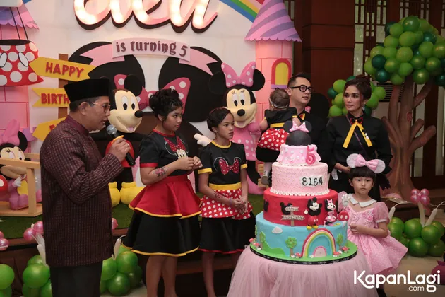 Pesta Ultah Anak Ussy Sulistiawaty &amp; Andhika Pratama