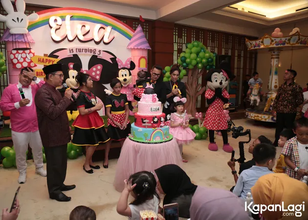 Pesta Ultah Anak Ussy Sulistiawaty &amp; Andhika Pratama