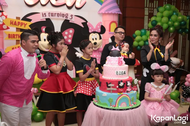 Pesta Ultah Anak Ussy Sulistiawaty &amp; Andhika Pratama