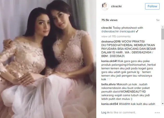 Citra Kirana - Erica Putri