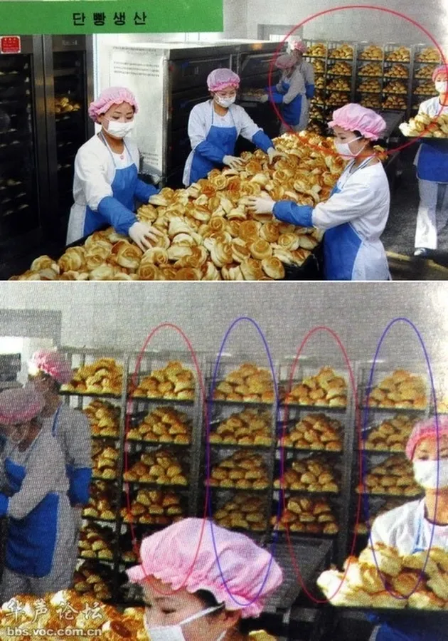 foto photoshop gagal Korea Utara