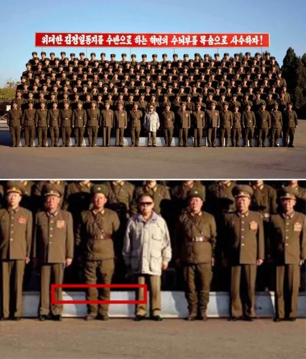 foto photoshop gagal Korea Utara