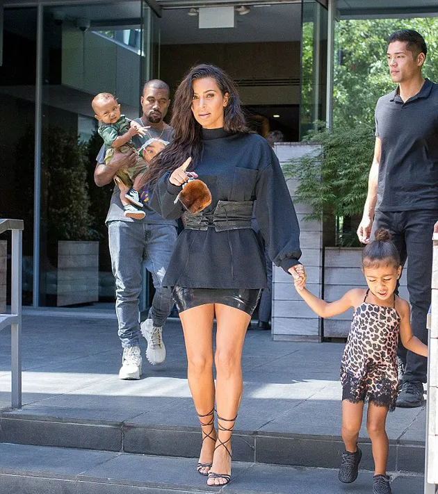 Saint West, Anak Kim Kardashian