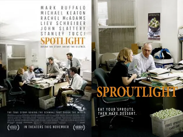 poster film, plesetan film, parodi film, mad max, the martian