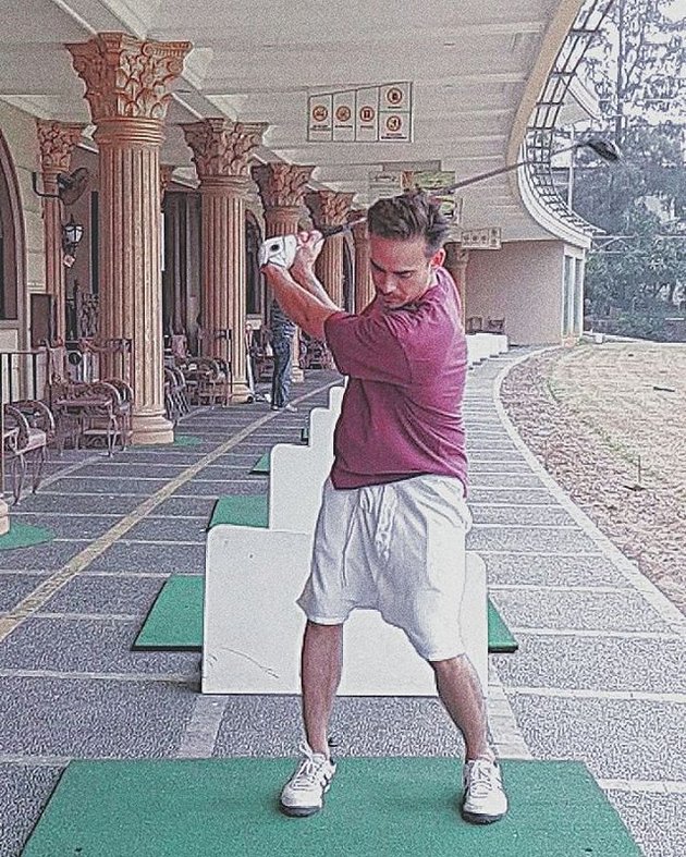 PHOTO: Portrait of Ashraf Sinclair Always Diligent in Exercising, Always Looks Healthy and Fit Before Passing Away