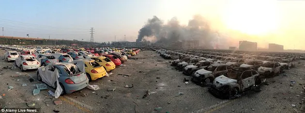 Ledakan Dahsyat Tianjin