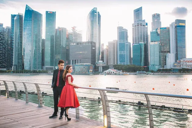 Prewedding Fendy Chou - Stella Cornelia di Singapura