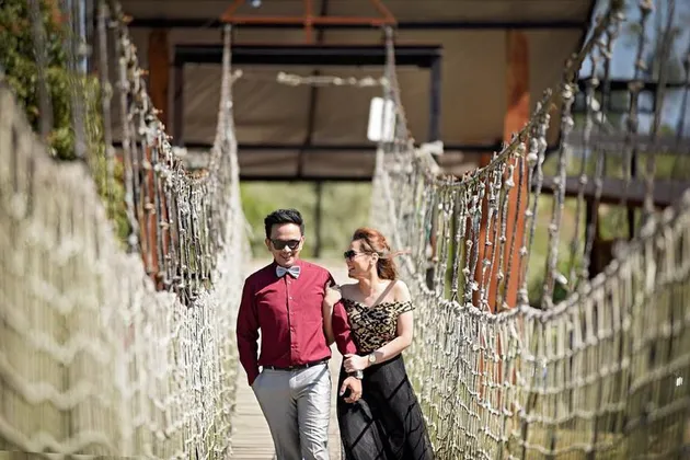 Prewedding Indra The Titans, Indra The Titans menikah